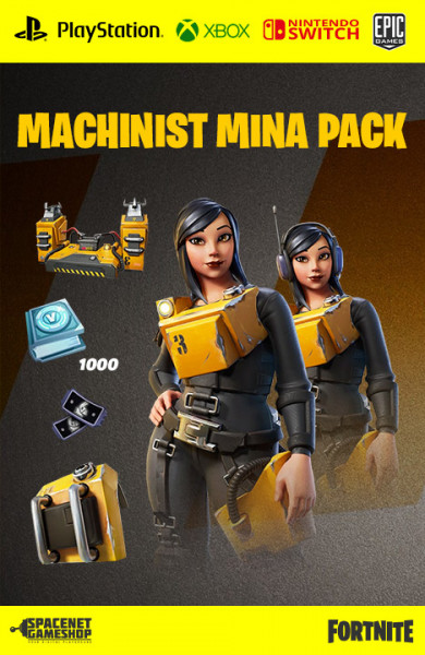 Fortnite - Machinist Mina Pack